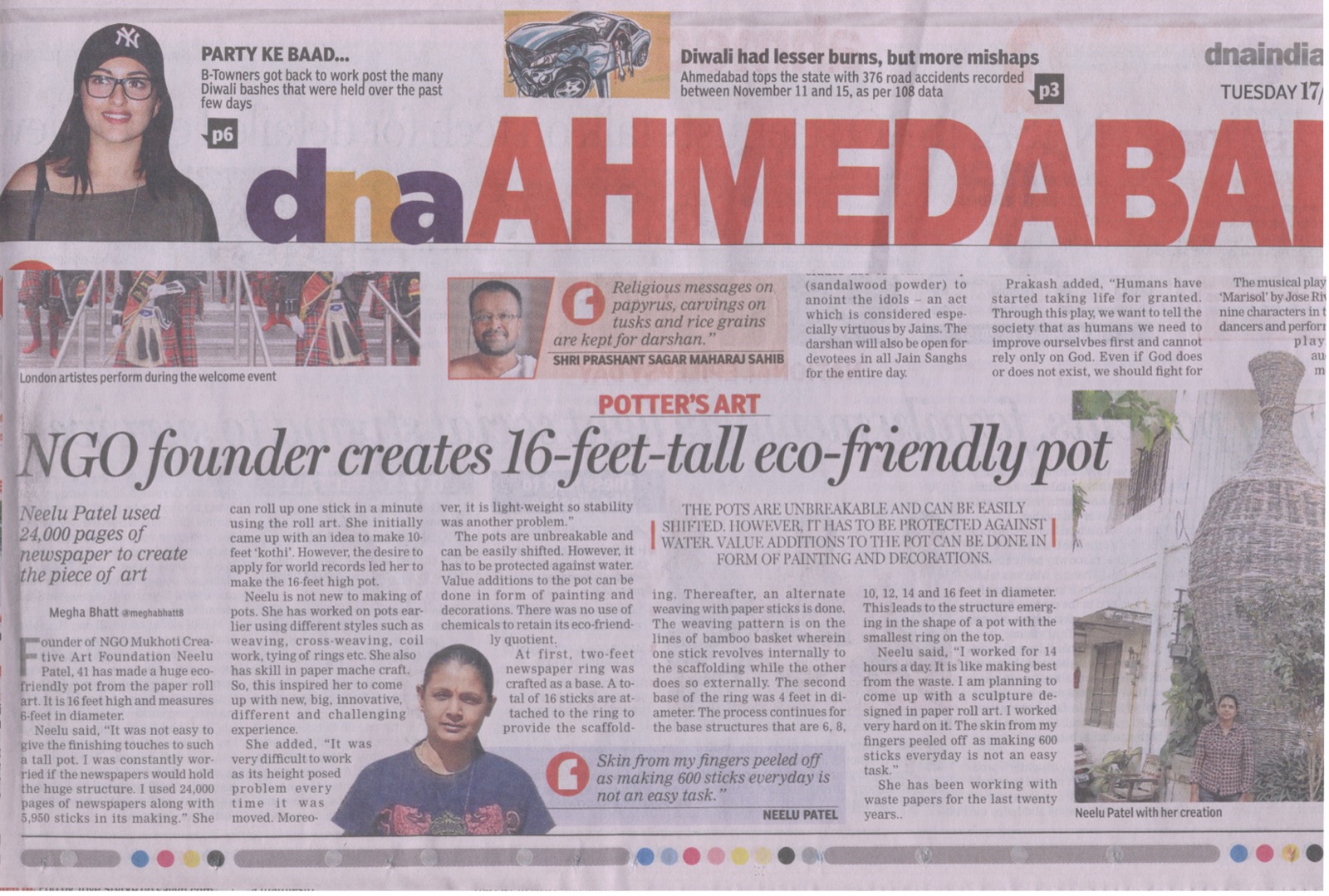 Award or press feature — DNA-17-11-15
