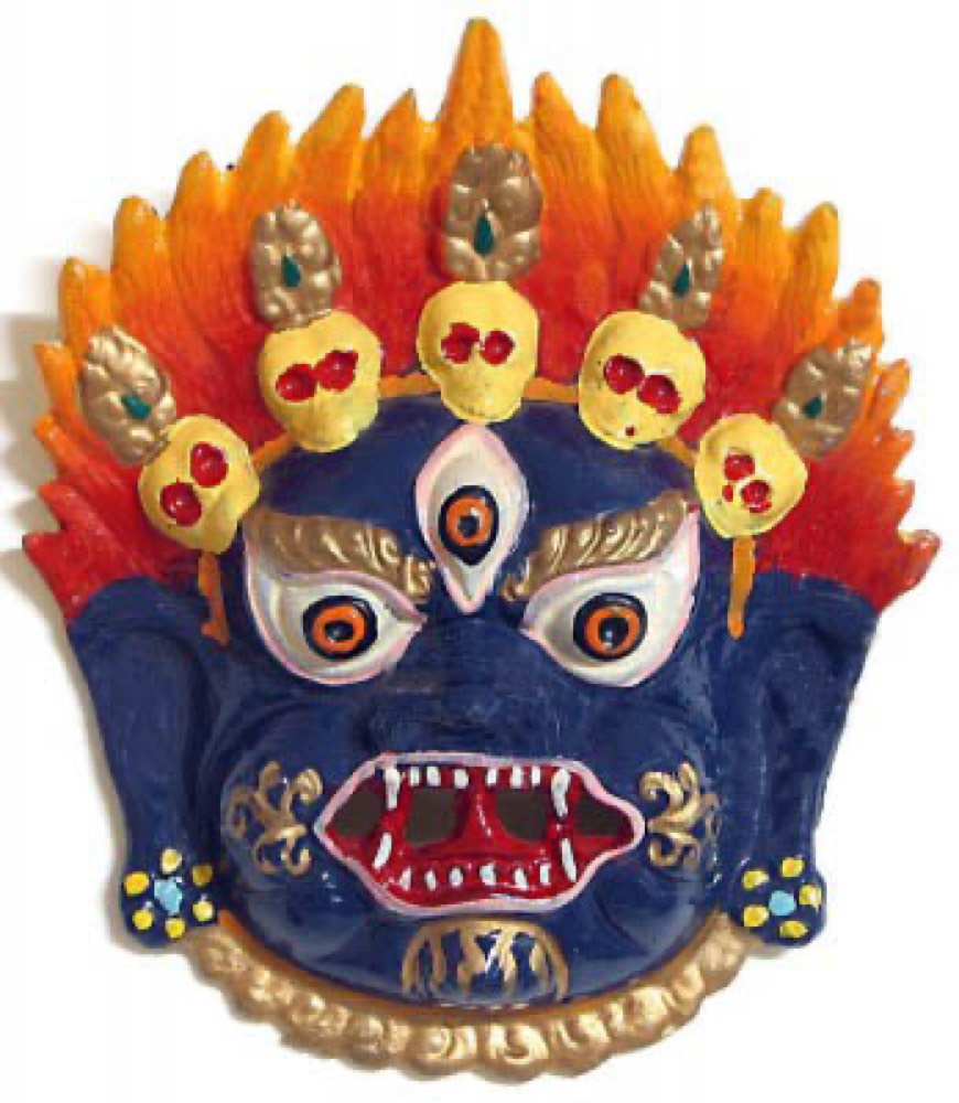 Mahakal wall mask