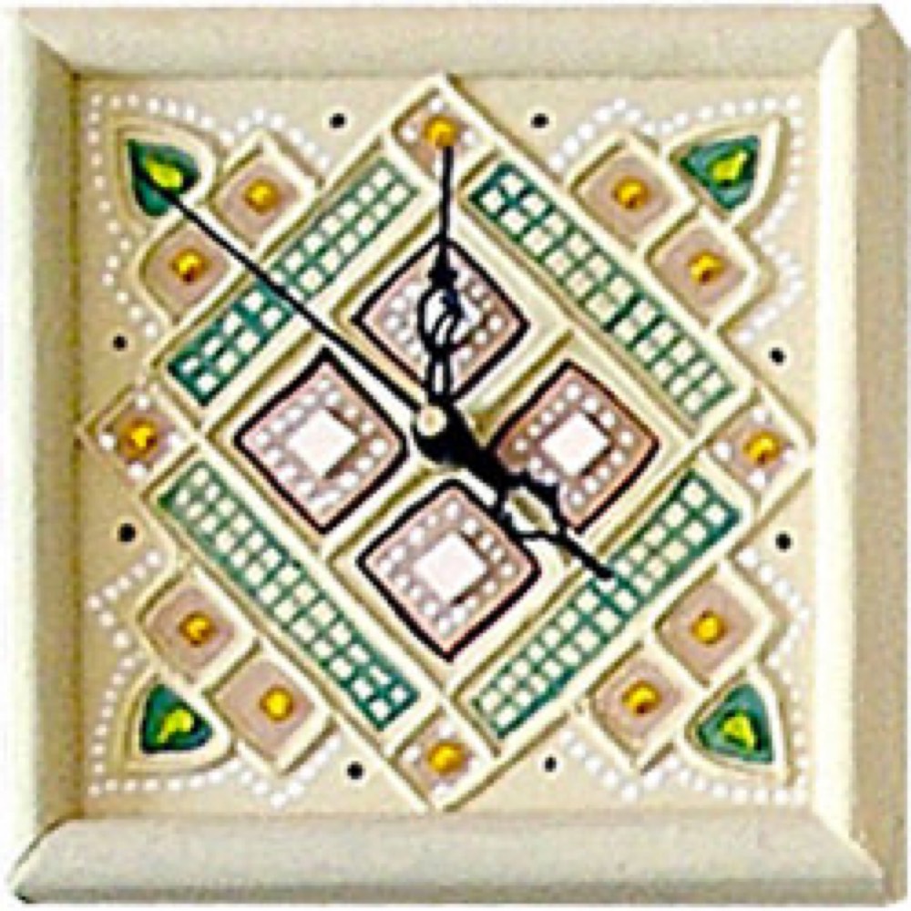 White color clock
